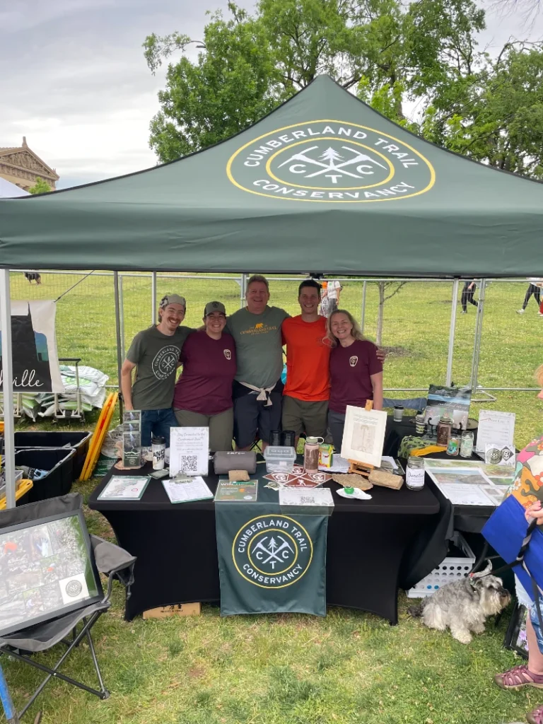 CTC staff and volunteers at the Earth Day celebration