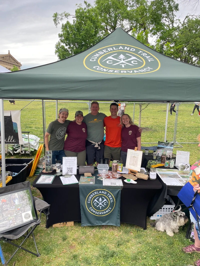 CTC staff and volunteers at the Earth Day celebration
