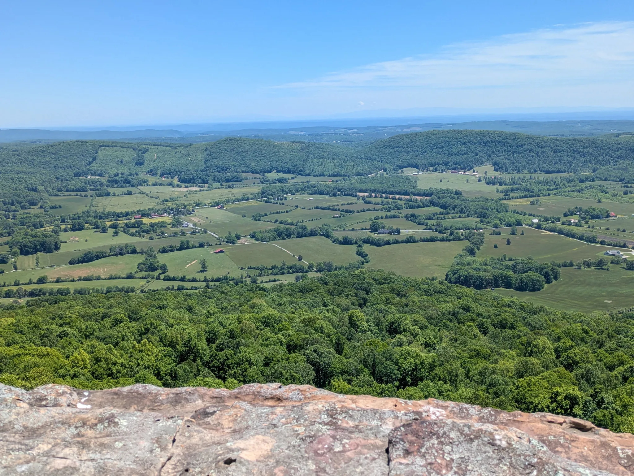 View from Brady Bluff Overlook