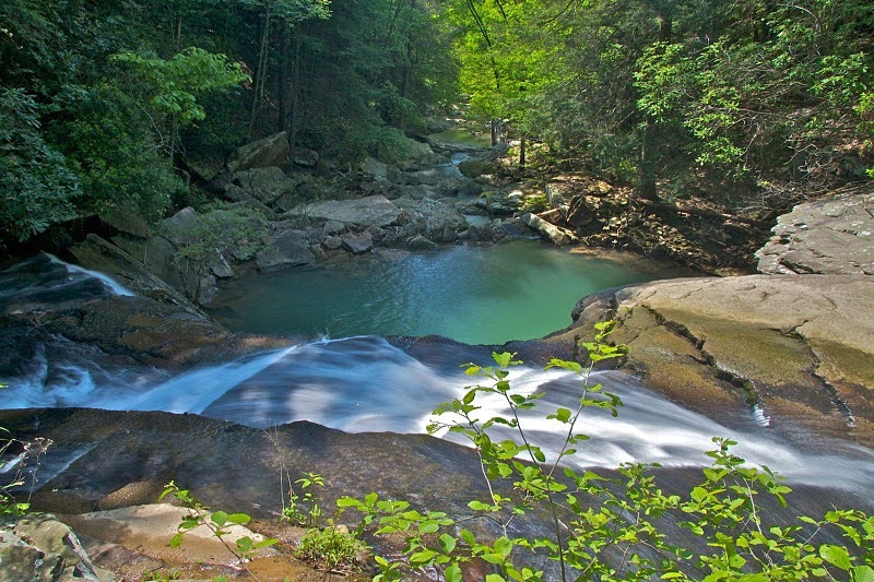 “Imodium Falls” from above (Ron Shrieves)