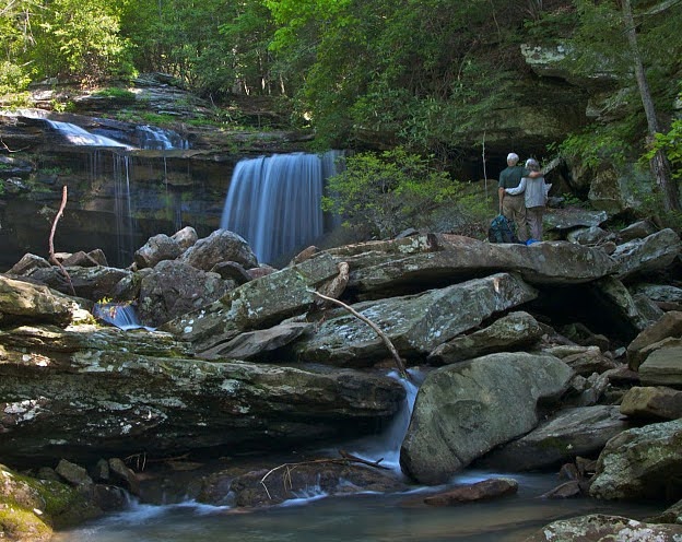Little Possum Creek Falls; aka “Imodium Falls” (Ron Shrieves)