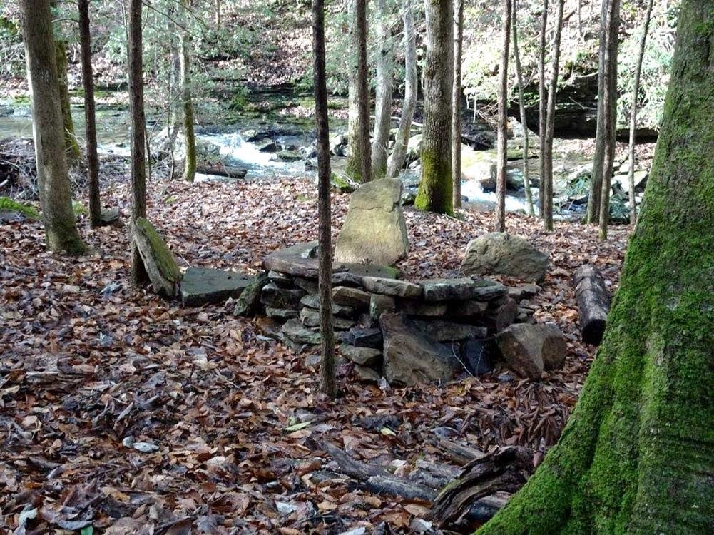 Campsite at Mile 4.5 (Frank Jamison)