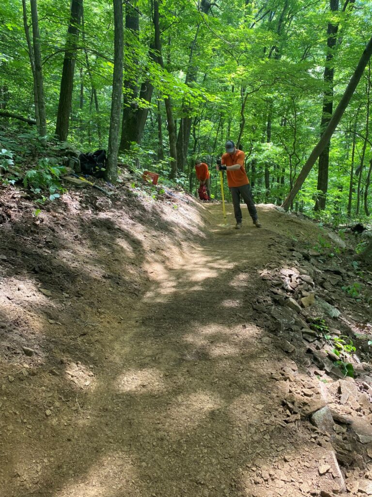 finished trail