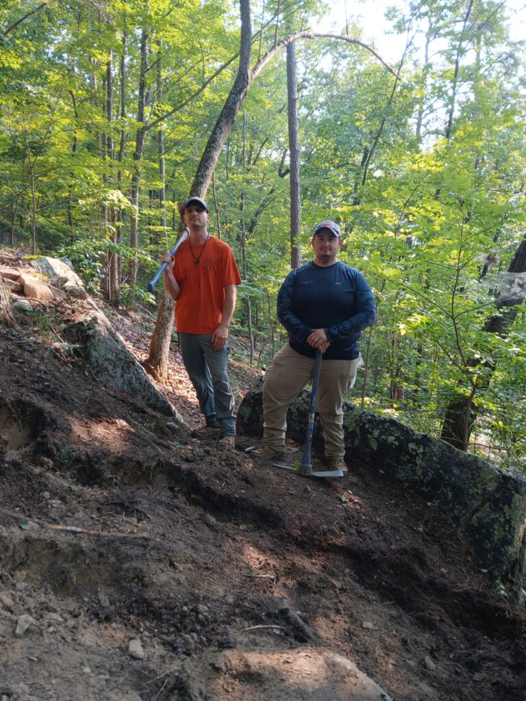 Our new Crew Supervisor, Dylan Reid and Lead, Justin Justice