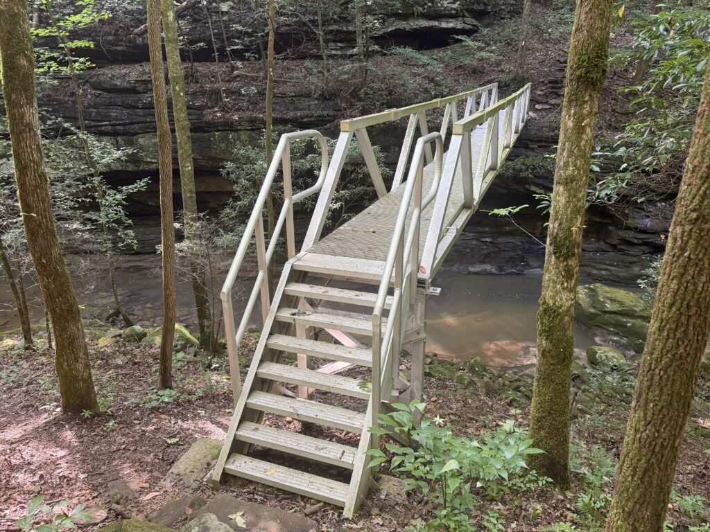 Bridge over Morgan Creek